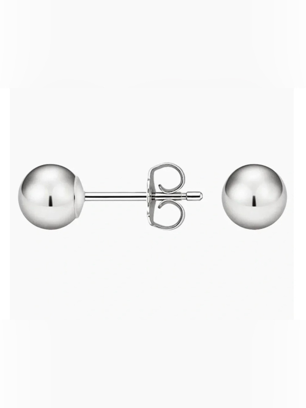 Brilliant Earth Sterling Silver Ball Stud Earrings - NWT